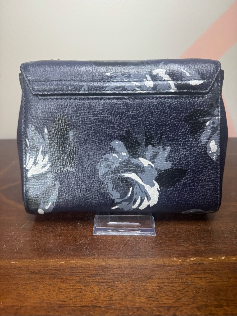 Kate Spade Navy Floral Chain Crossbody Bag - Picture 5 of 6